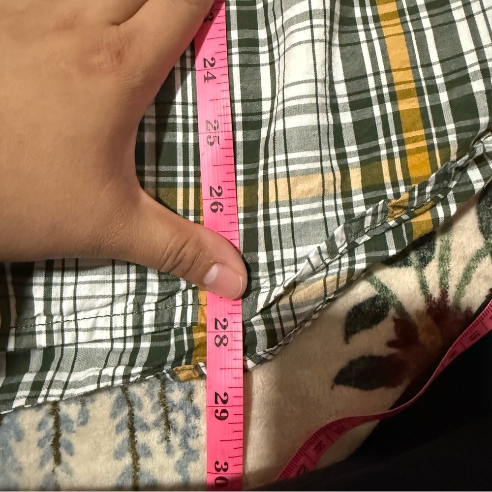 Caterpillar Men's Plaid Shirt - Yellow and Black L - Picture 5 of 6